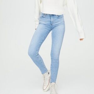 Agolde Sophie Raw Hem Skinny Jean